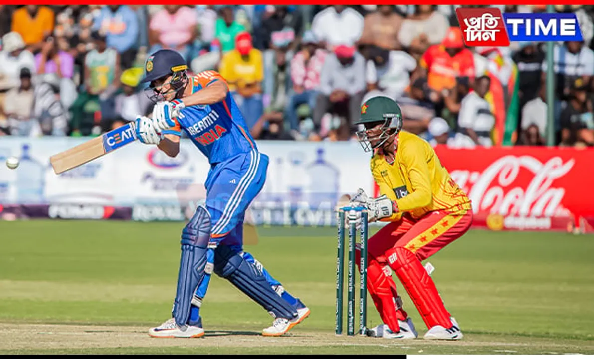 Jaiswal & Gill's Fiery Knocks Seal Series Win for India Over Zimbabwe